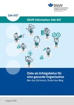 DGUV Information 206-057 - Ziele als Erfolgsfaktor für eine gesunde Organisation